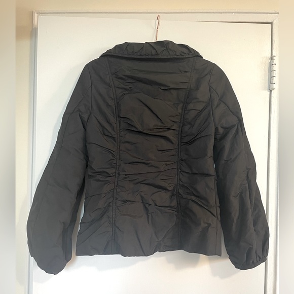 Laundry Ruched Puffer Coat - Picture 2 of 3
